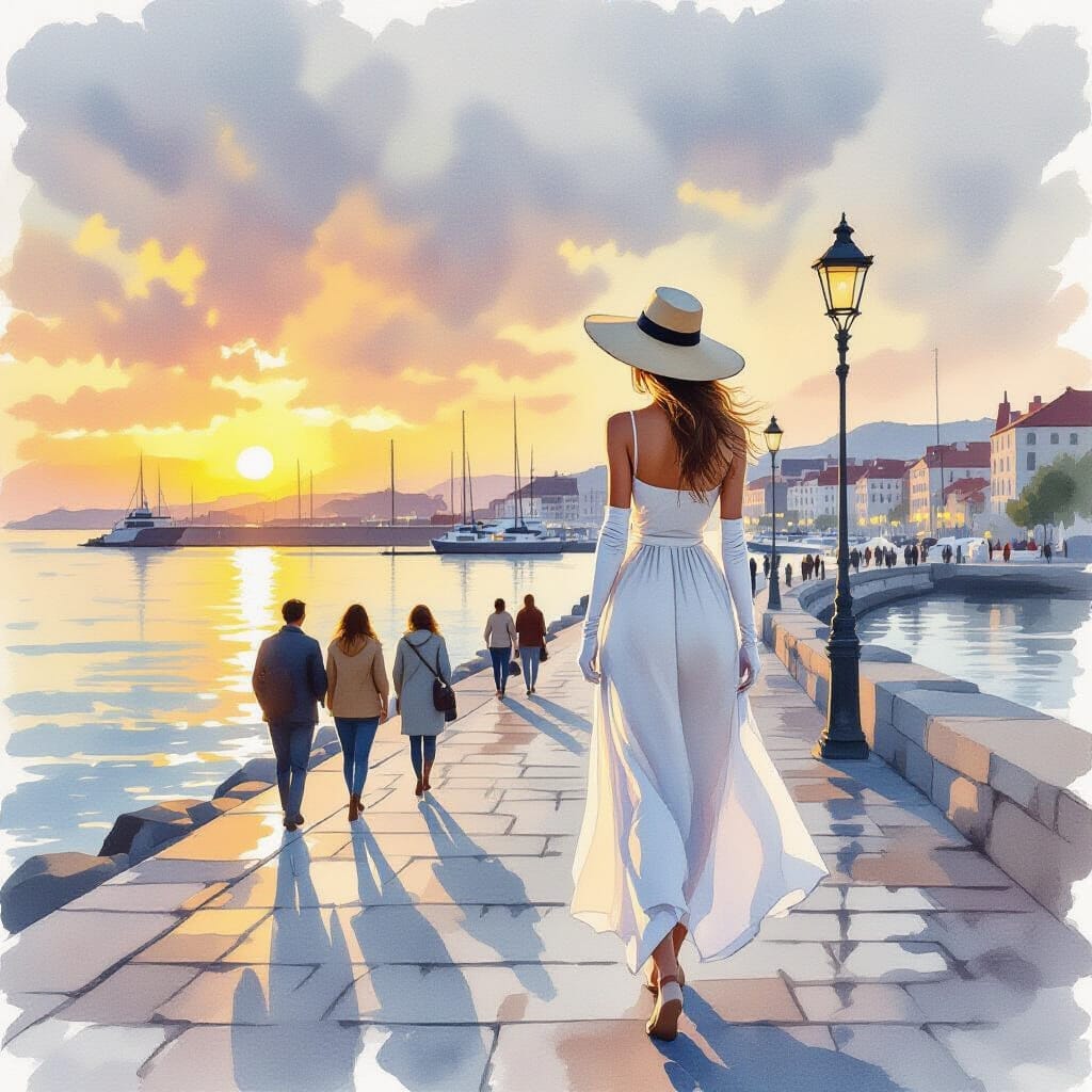 サンセット八尺様 | の人気AIイラスト・グラビア