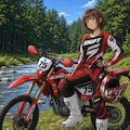 自然破壊オフロード女子 2枚目