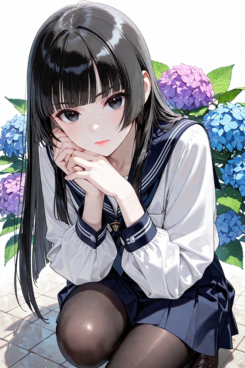 紫陽花JK