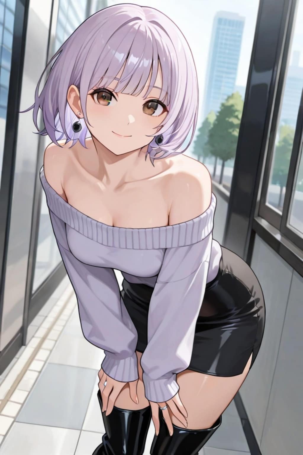 紫髪ちゃん