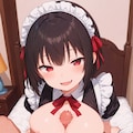 ほら、早く出しちゃえ♡ 2枚目