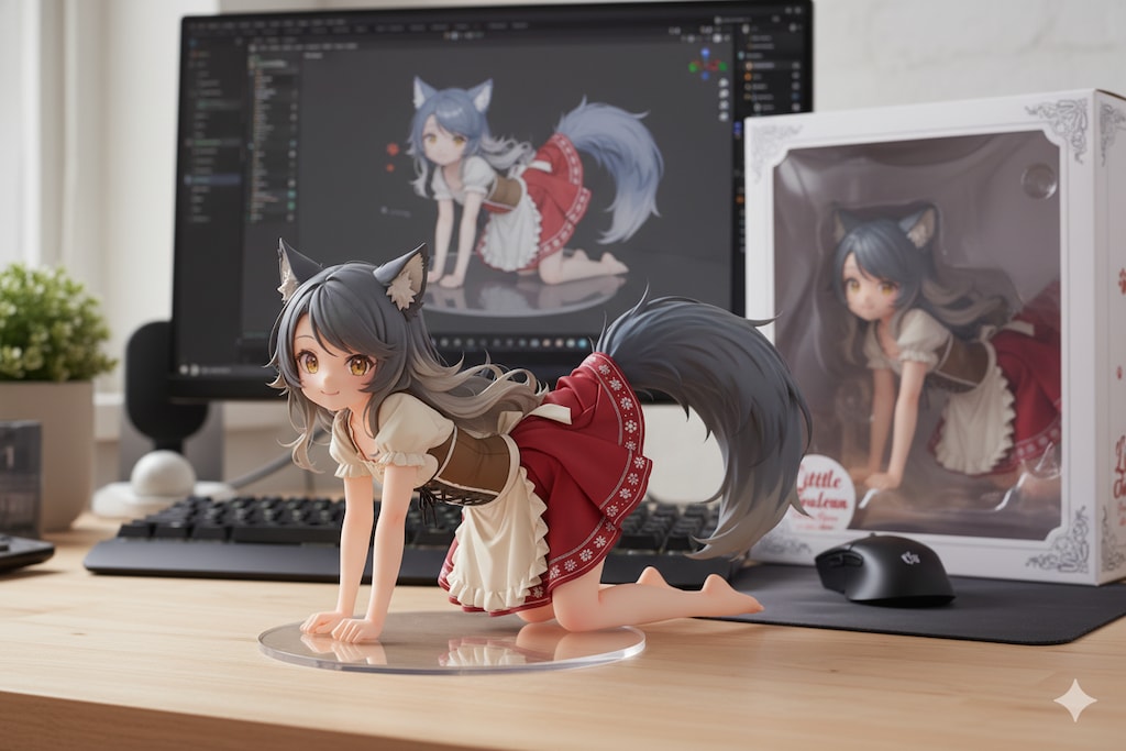 イタリア・南チロル民族衣装・イタリアオオカミ