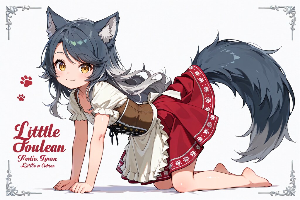 イタリア・南チロル民族衣装・イタリアオオカミ