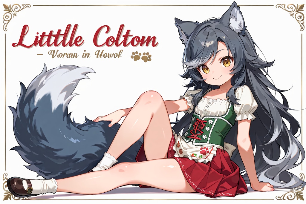 イタリア・南チロル民族衣装・イタリアオオカミ