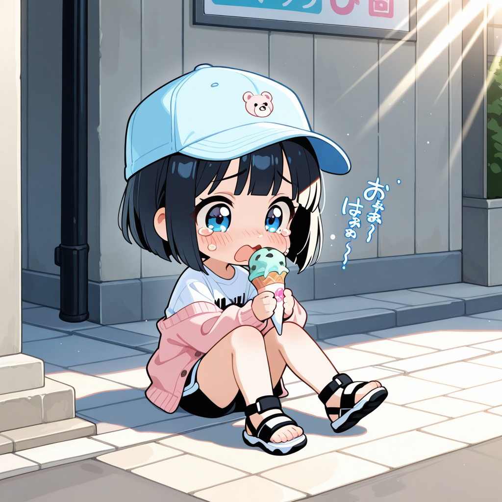 ちび過ぎる夏コーデ！！