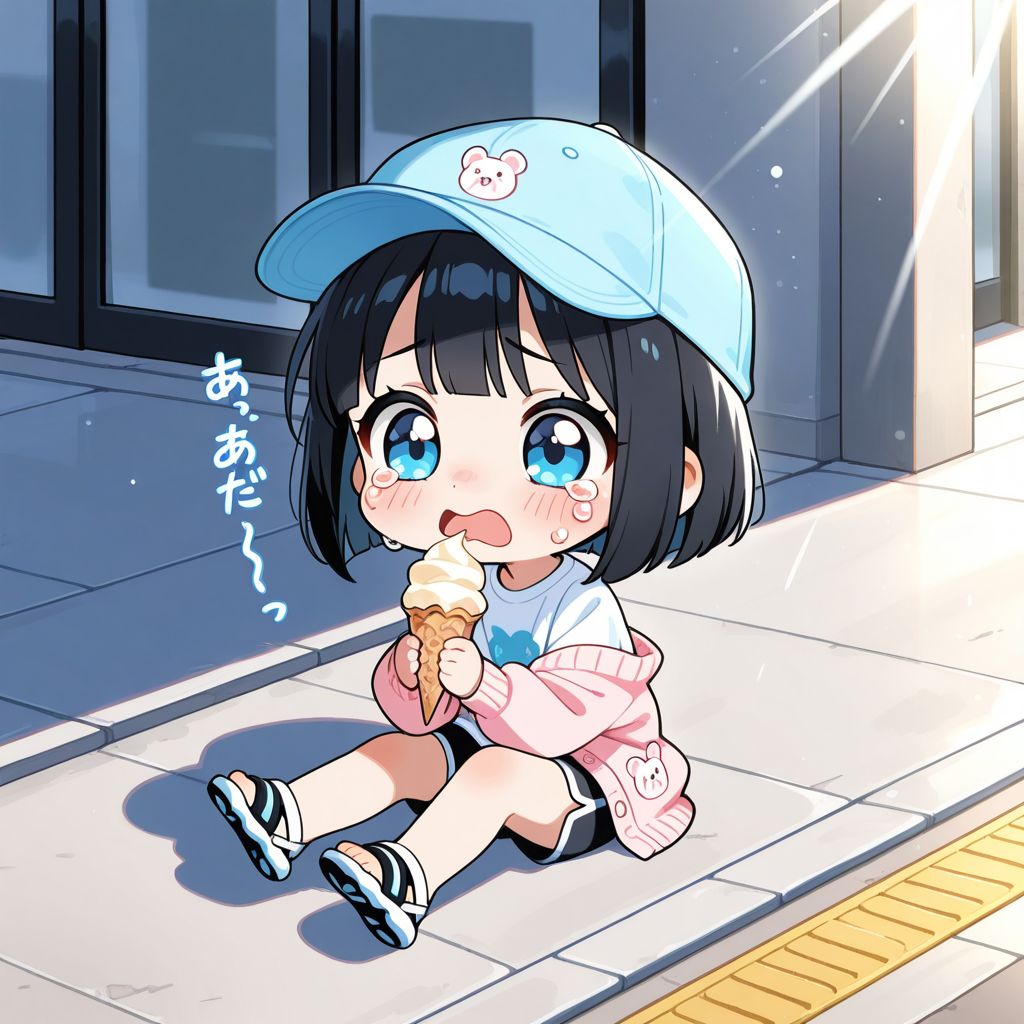 ちび過ぎる夏コーデ！！