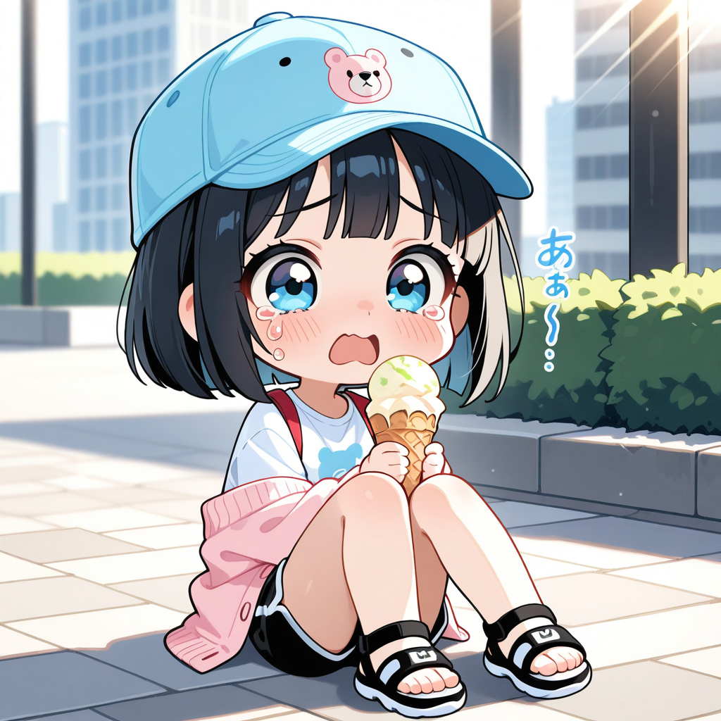 ちび過ぎる夏コーデ！！