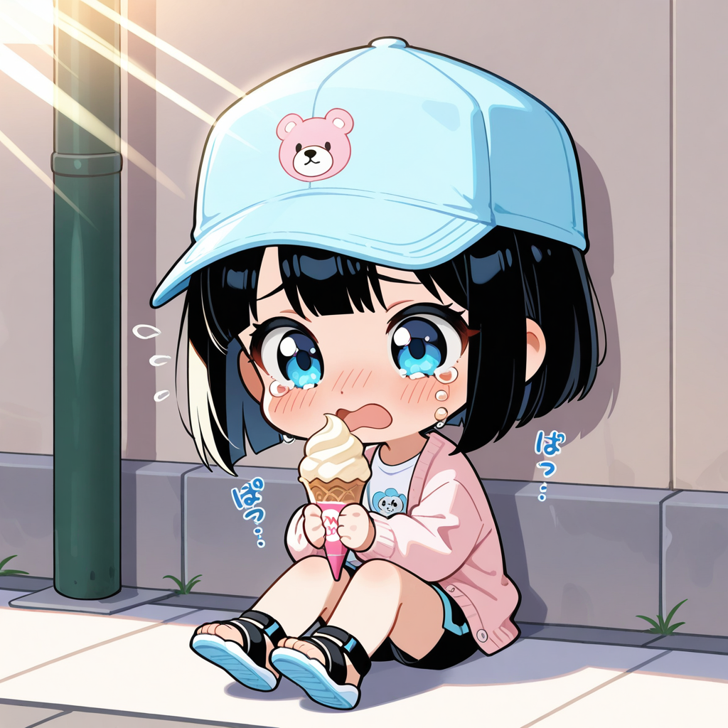 ちび過ぎる夏コーデ！！