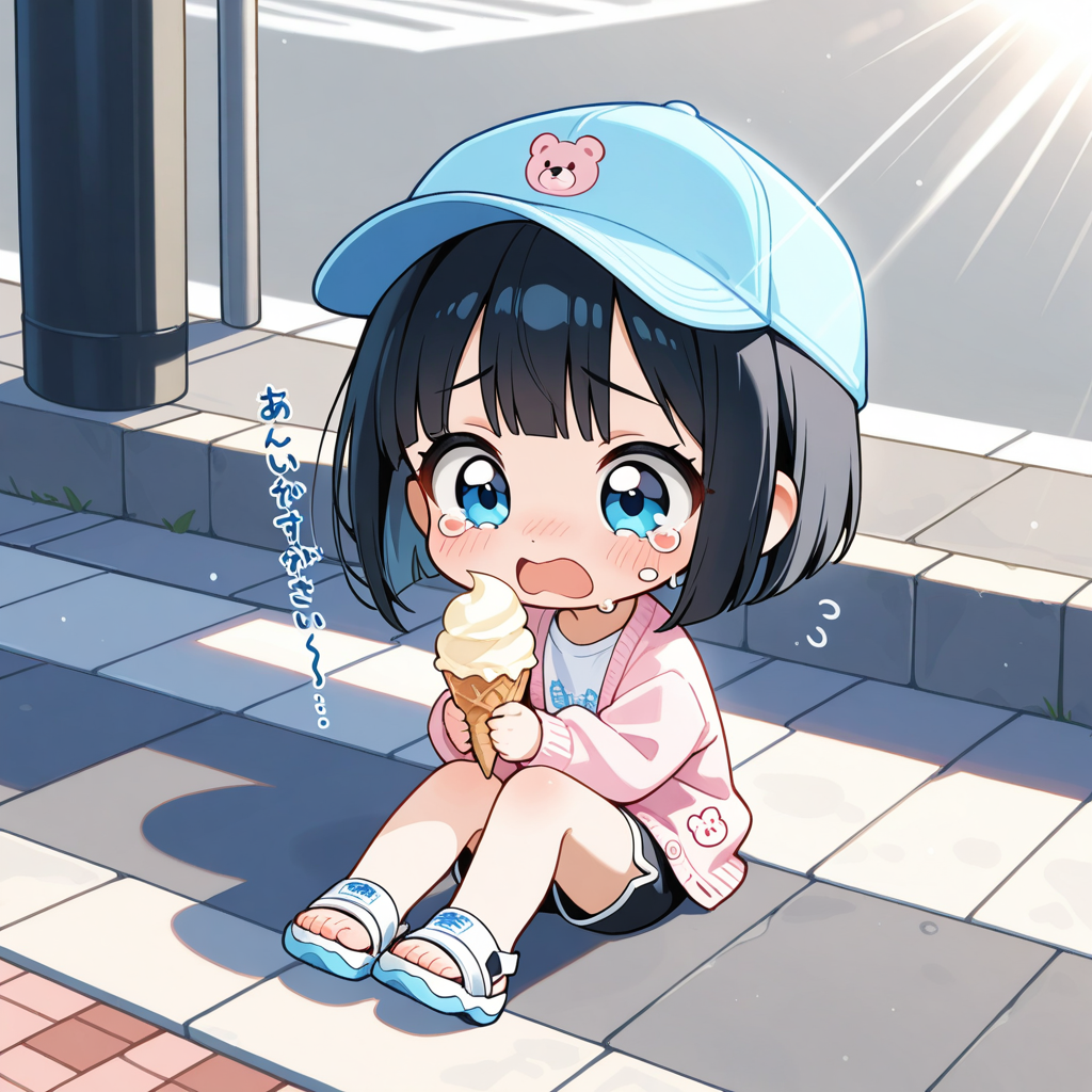ちび過ぎる夏コーデ！！