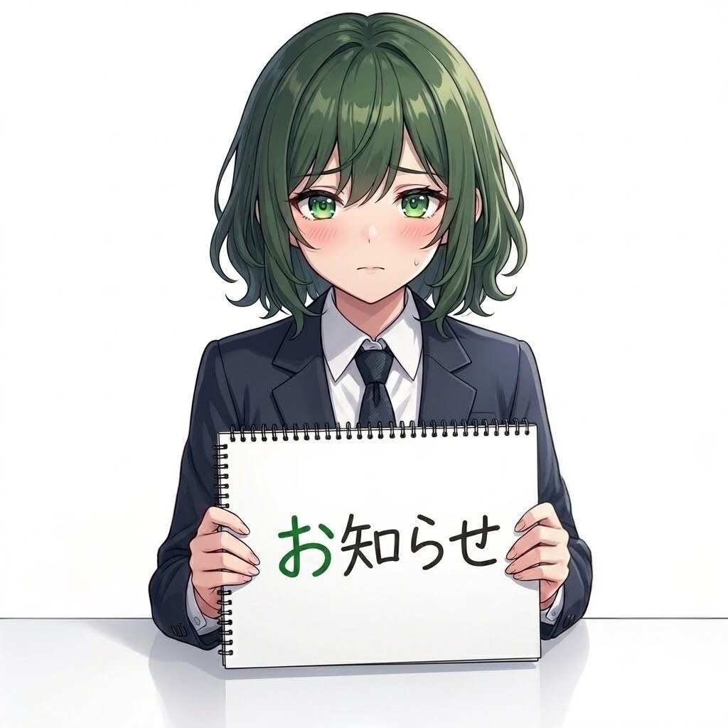 Iris*からのお知らせ
