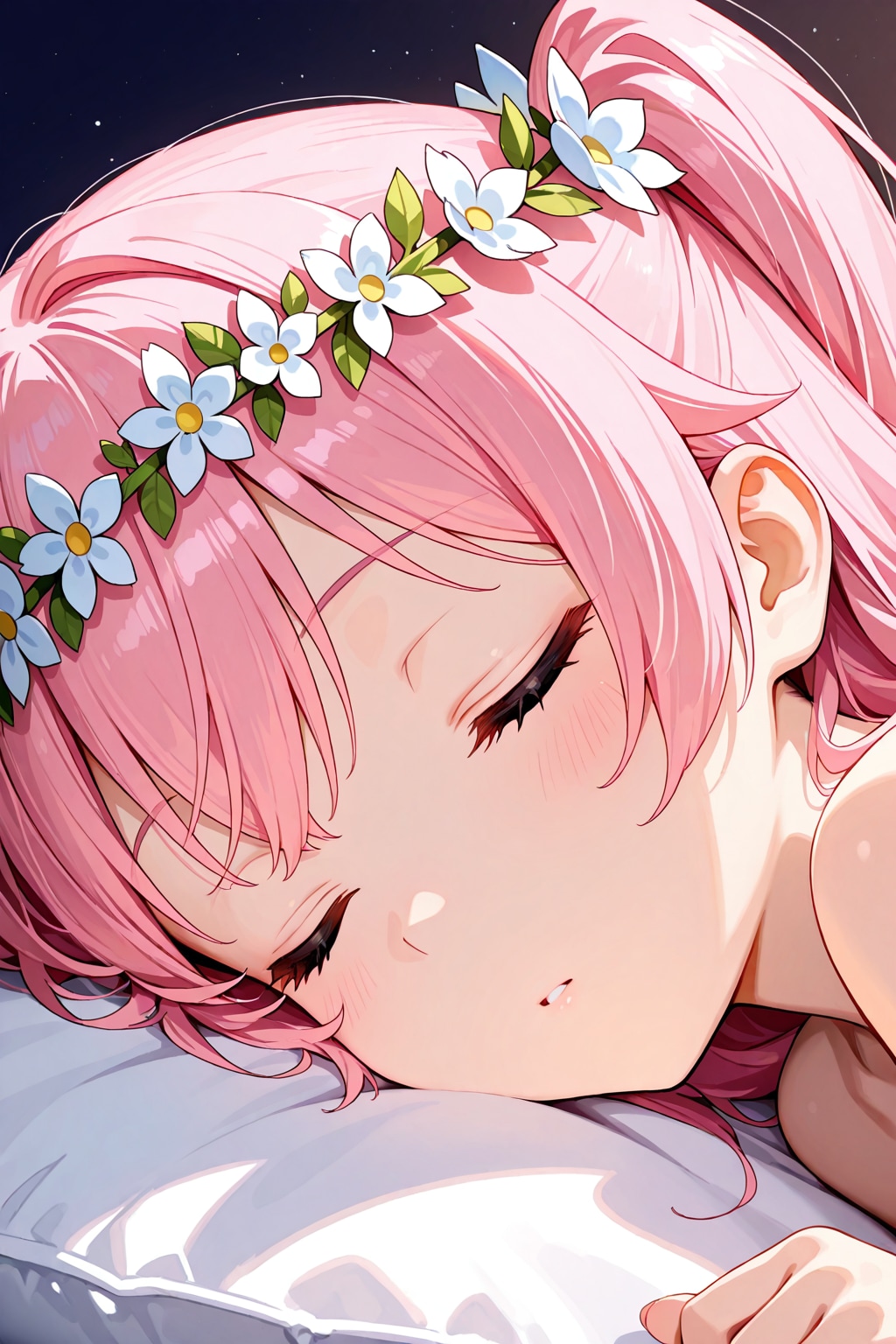 寝顔