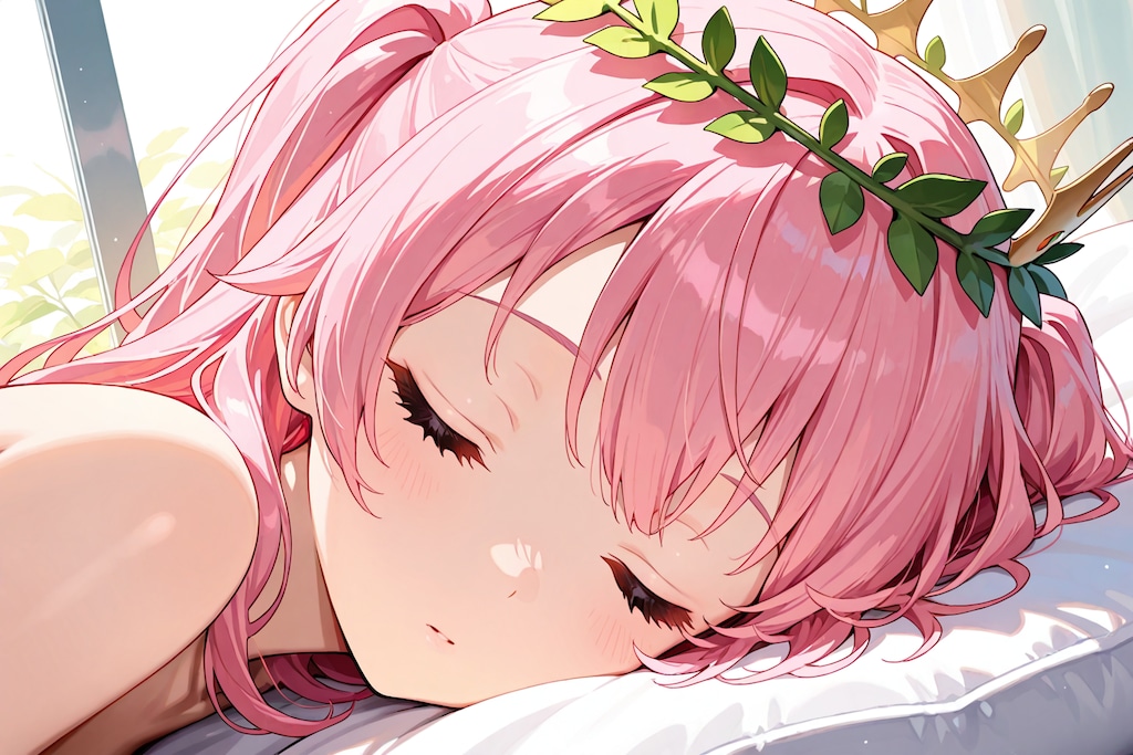 寝顔