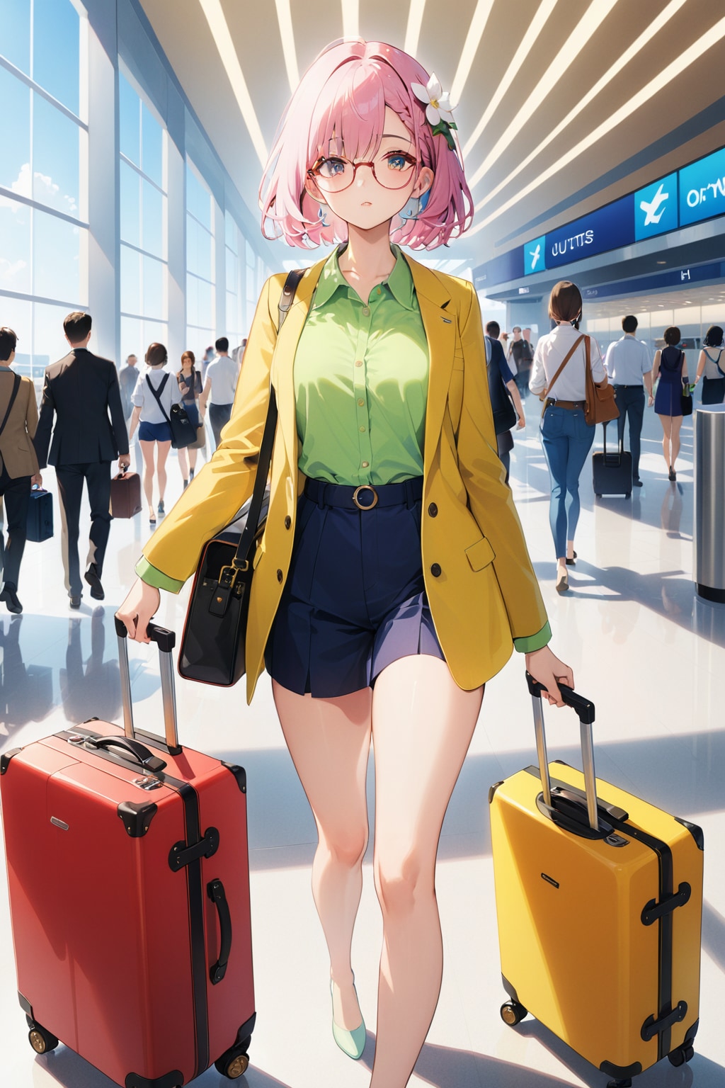 出発 | の人気AIイラスト・グラビア