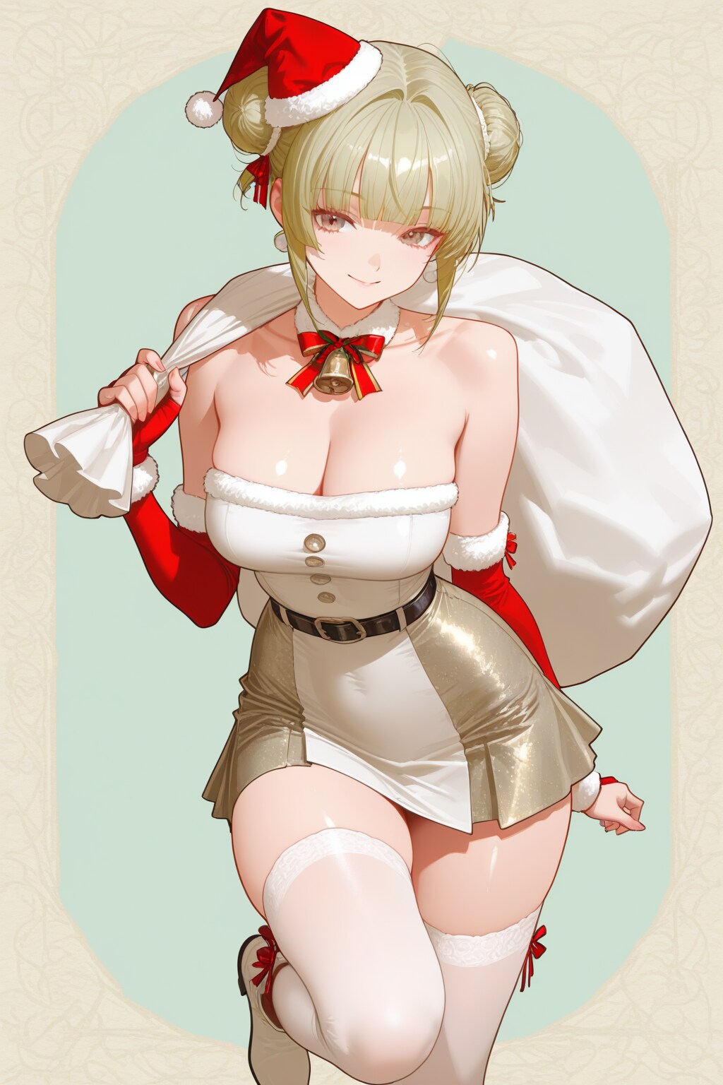 Santa Glow | の人気AIイラスト・グラビア