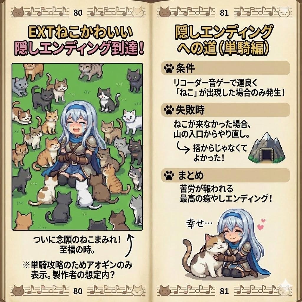 EXTねこかわいいファンタジーの攻略本