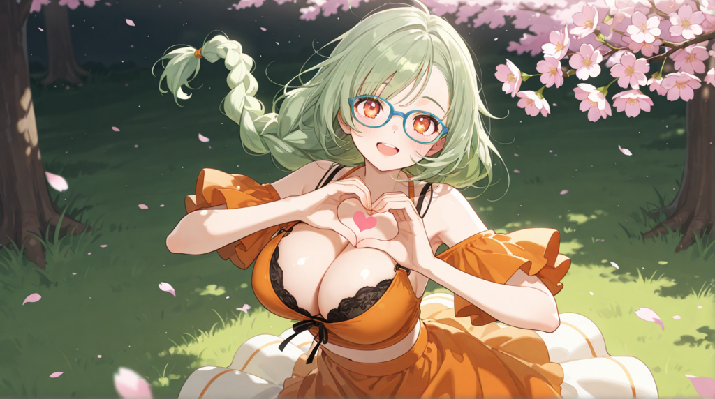 さくらんぼアニメ塗り