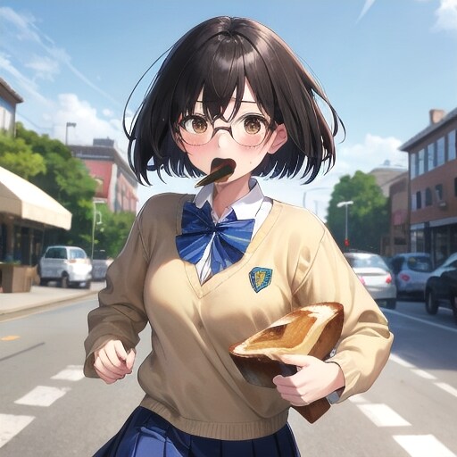 遅効遅刻ー！ | の人気AIイラスト・グラビア