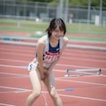 陸上女子のおもらし♥ 11枚目