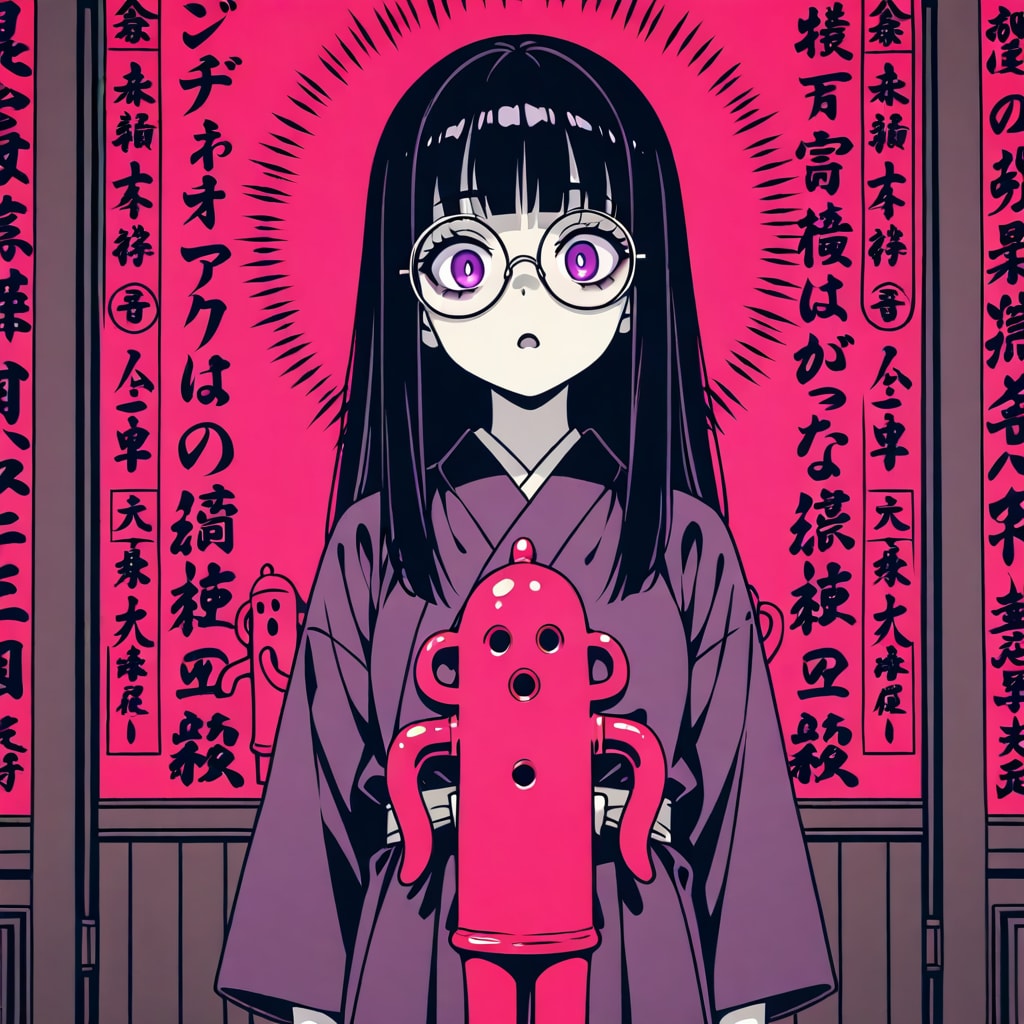 埴輪と黒髪メガネType.MOKA