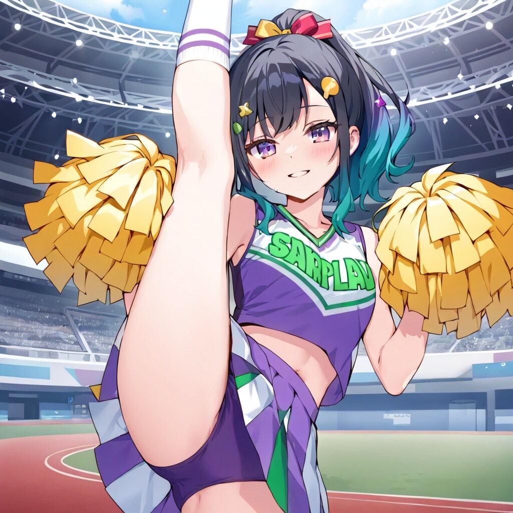 ハイキックはチア