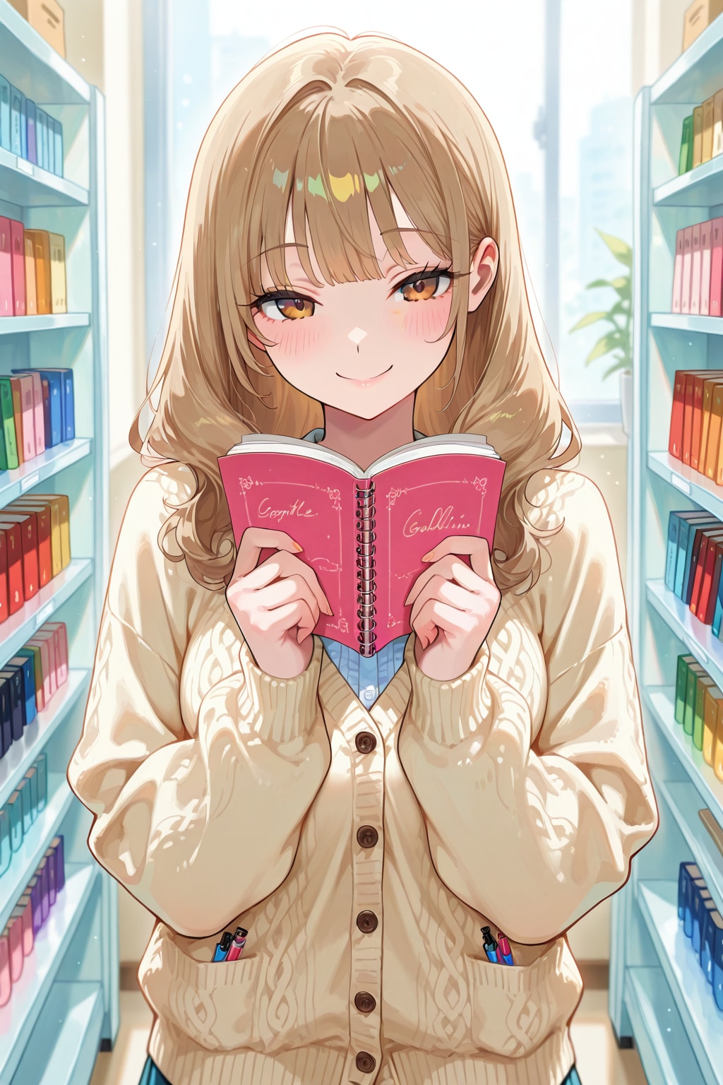 ギャルちゃんと文房具選び