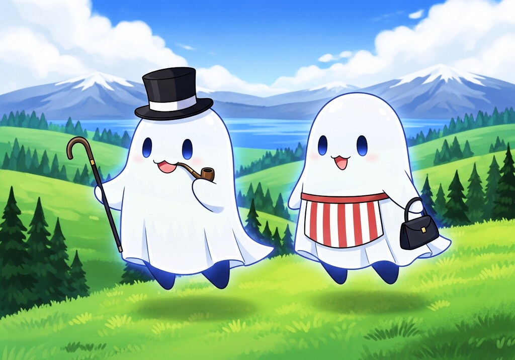 夫婦でお散歩♪