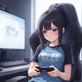 ゲーマー女子放尿 4枚目