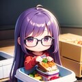 ちび眼鏡ちゃんたちとお弁当 8枚目