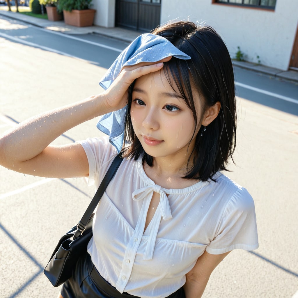 猛暑の外周り営業