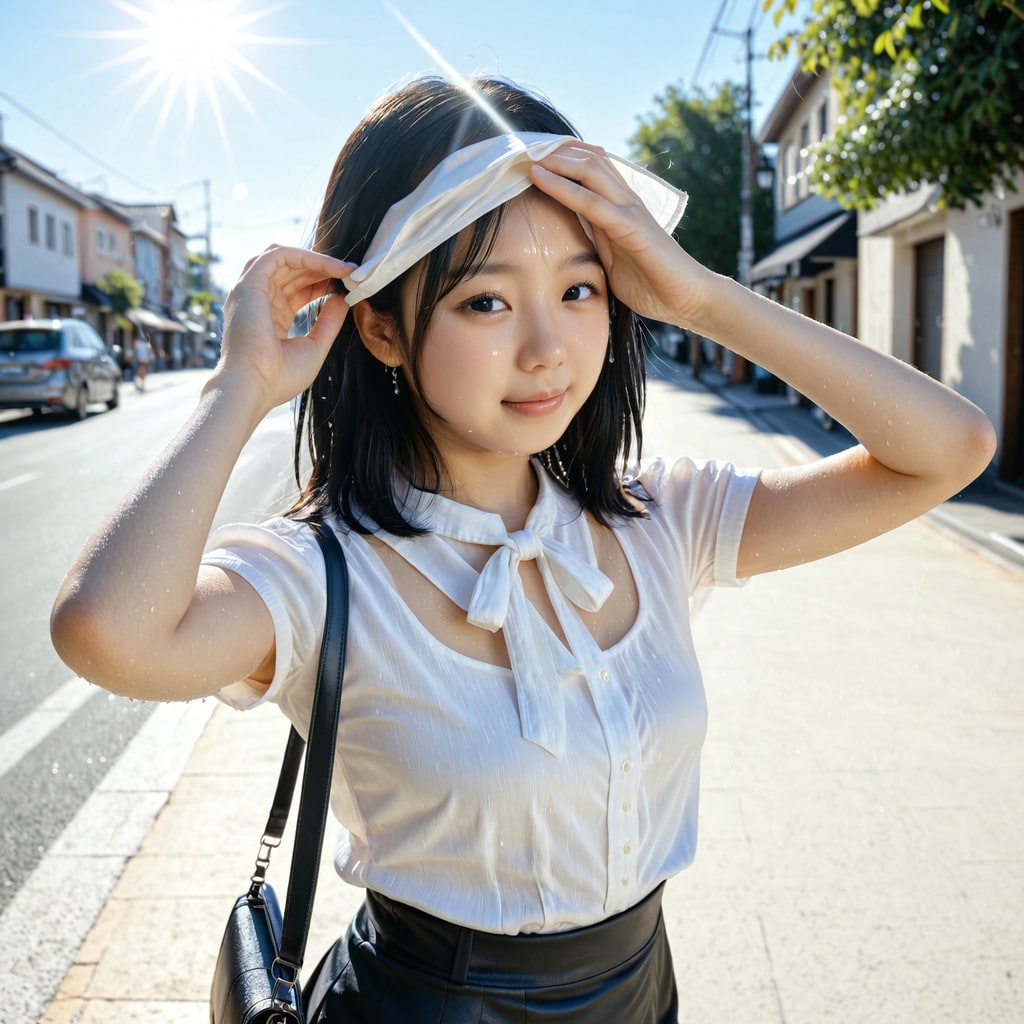 猛暑の外周り営業