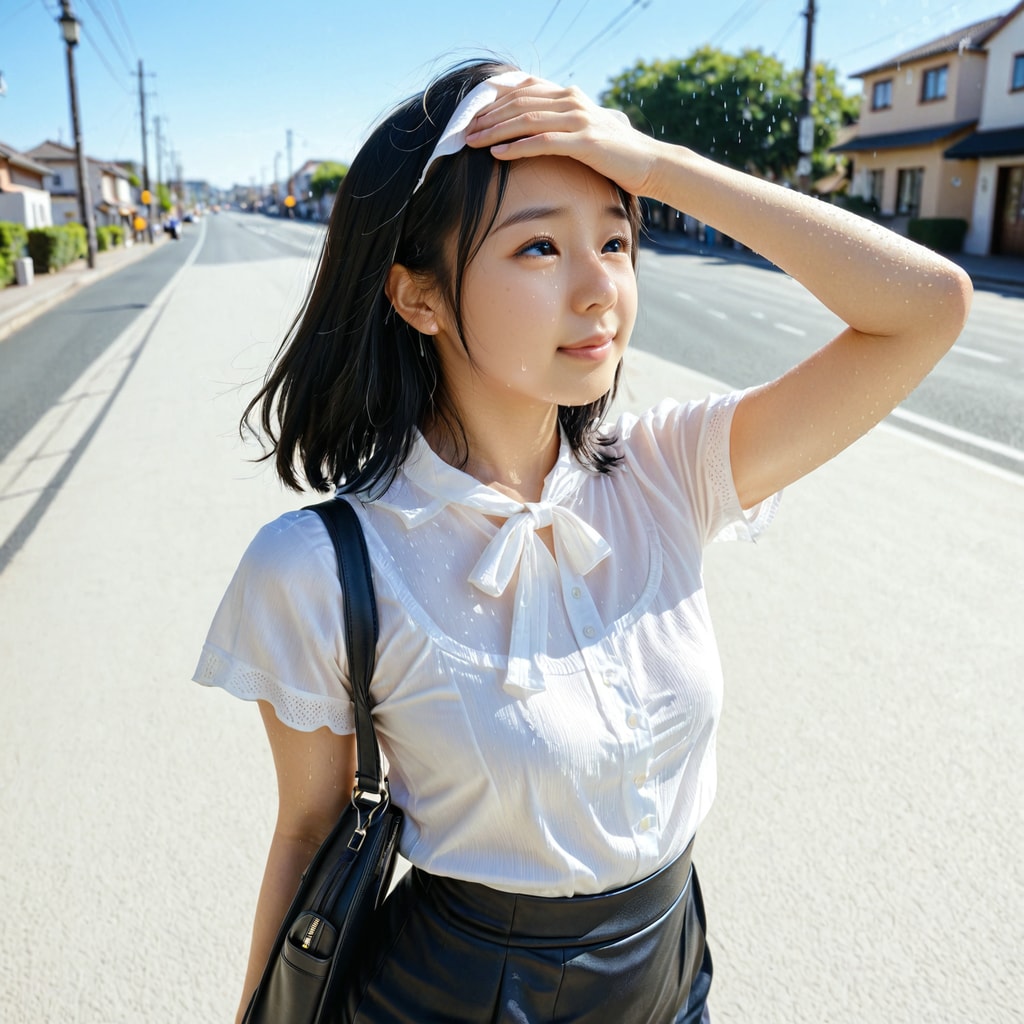 猛暑の外周り営業