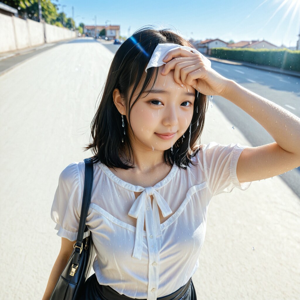 猛暑の外周り営業