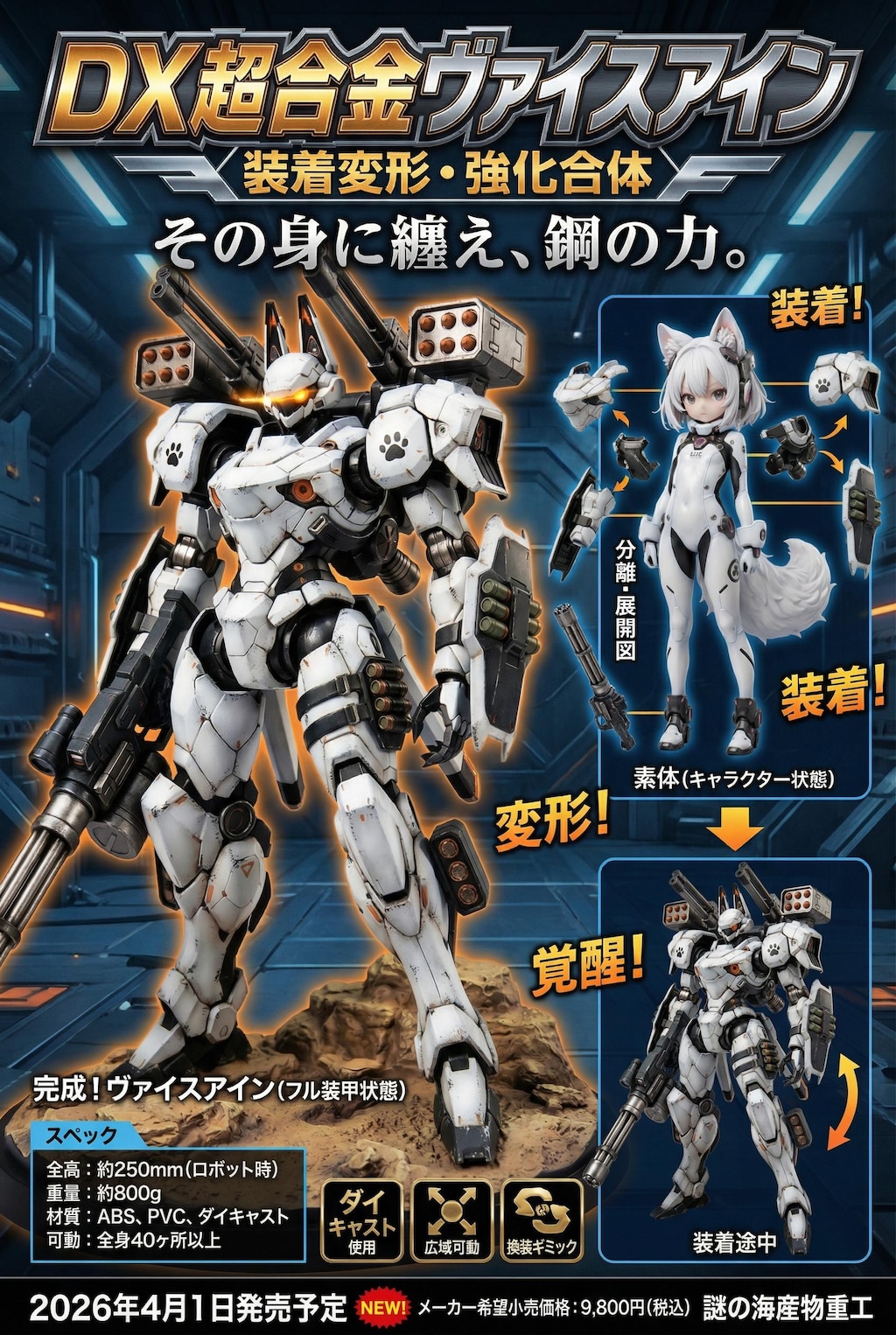 ＤＸ超合金ヴァイスアイン発売！