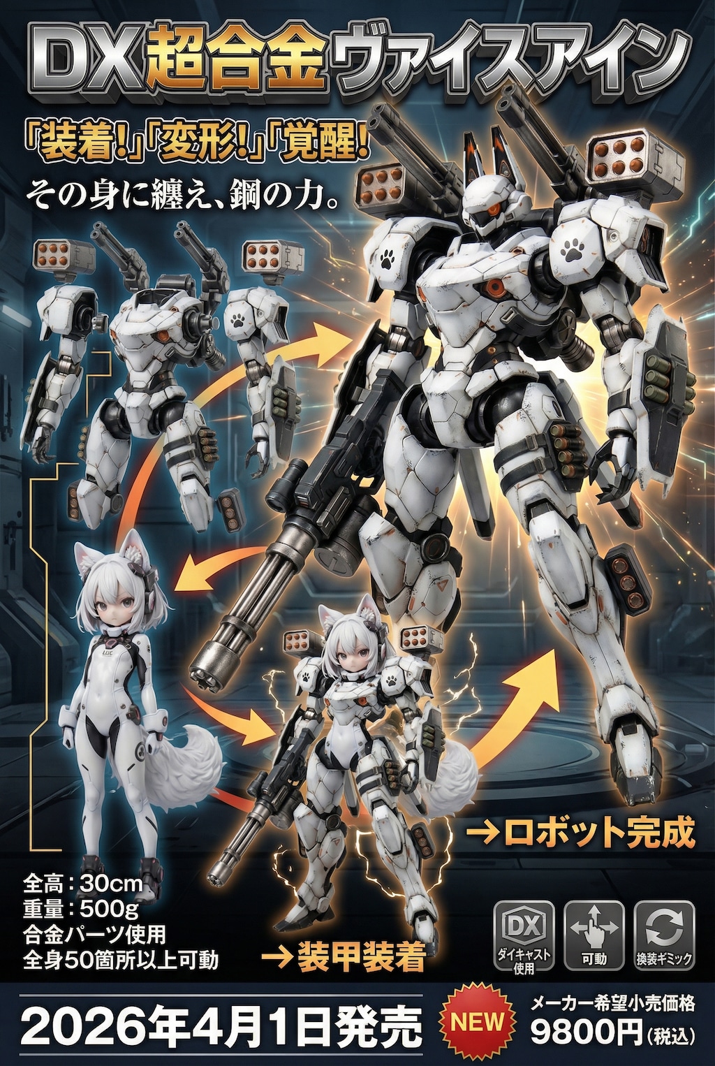 ＤＸ超合金ヴァイスアイン発売！
