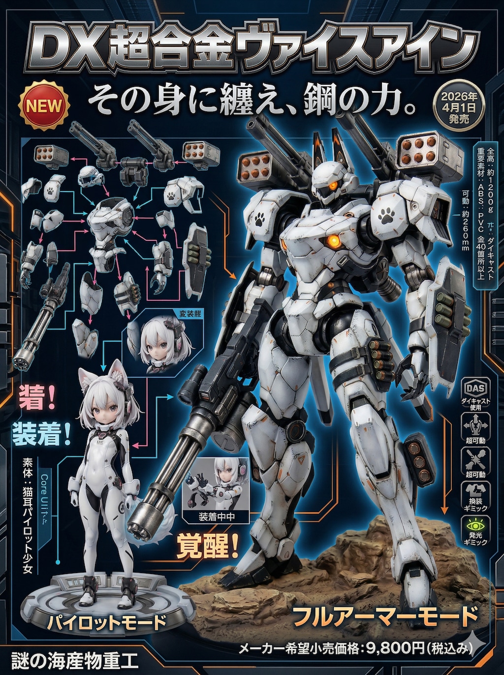 ＤＸ超合金ヴァイスアイン発売！