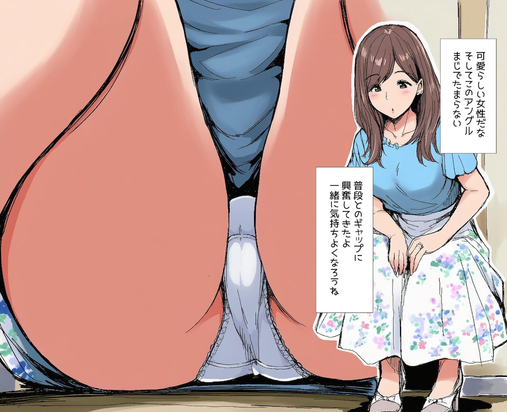 僕は私服ママのスカートの中以外は興味がない