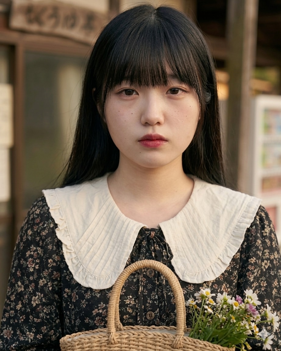 寂しげな少女