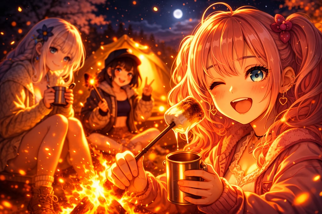 みんなでキャンプ