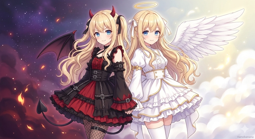 天使と悪魔の双子