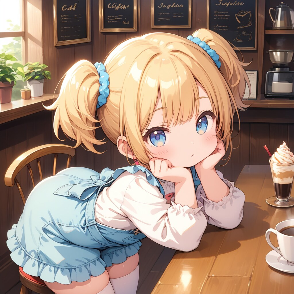 カフェのひととき | の人気AIイラスト・グラビア