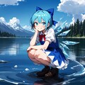 東方のチルノちゃん 4枚目