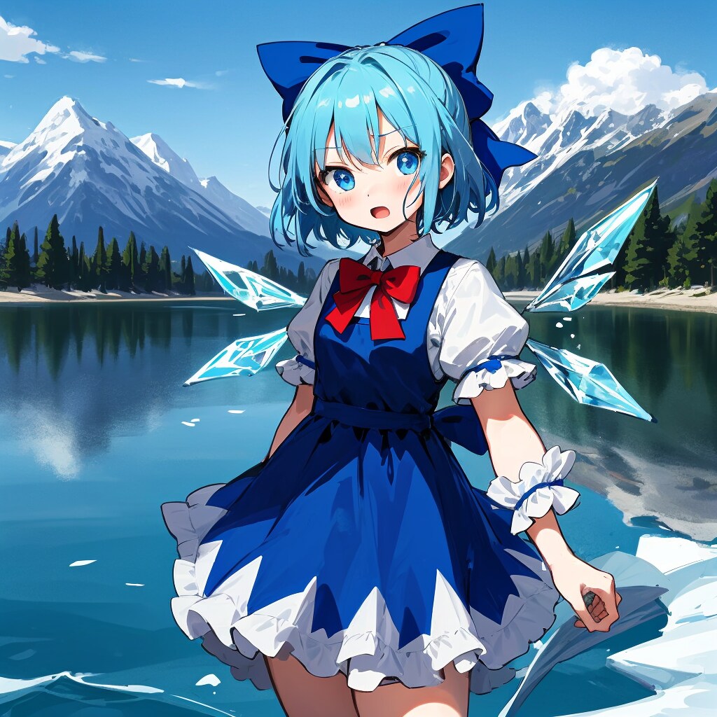 東方のチルノちゃん
