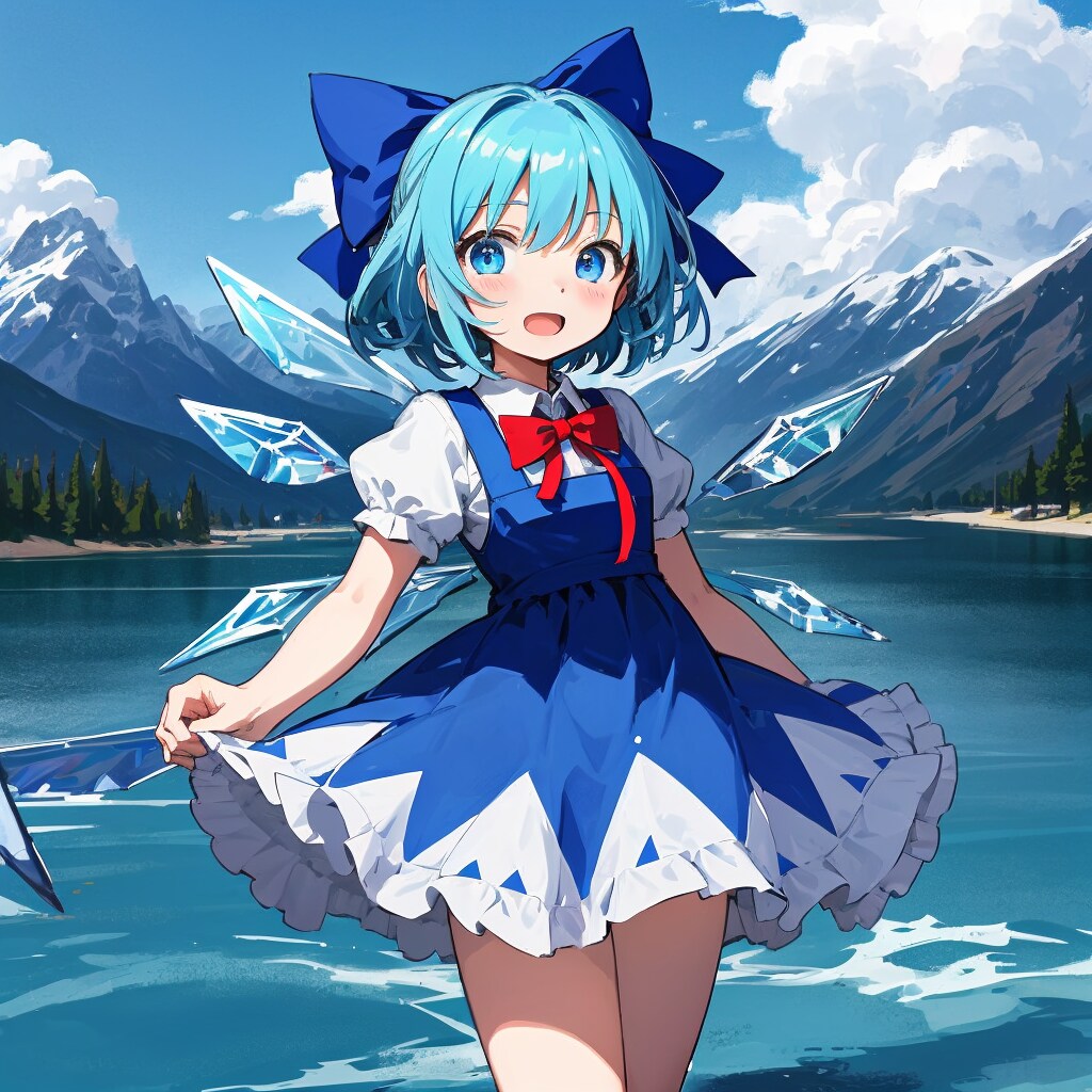 東方のチルノちゃん