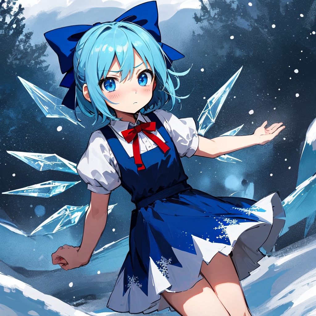 東方のチルノちゃん