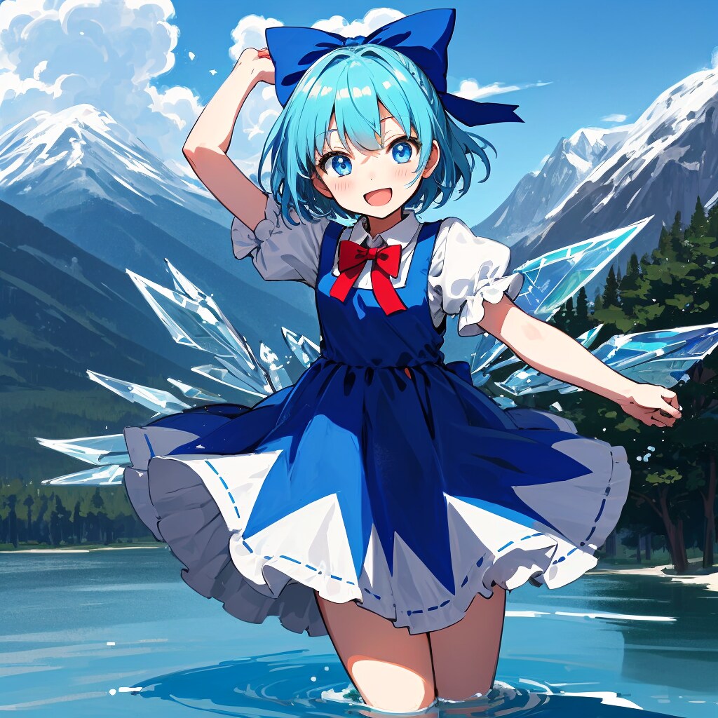 東方のチルノちゃん