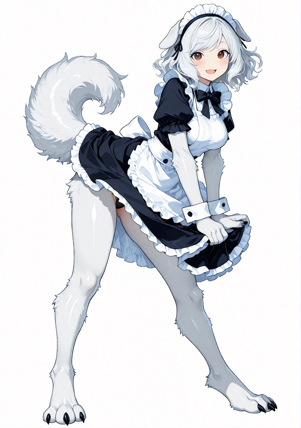 パンツを見せてくれるミリーちゃん