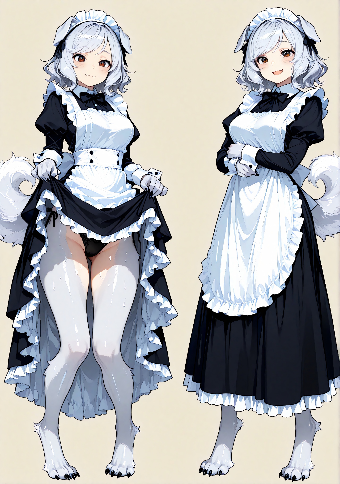 パンツを見せてくれるミリーちゃん