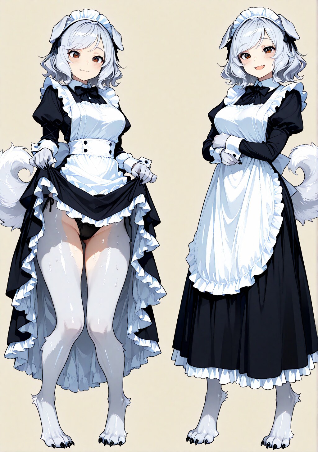 パンツを見せてくれるミリーちゃん