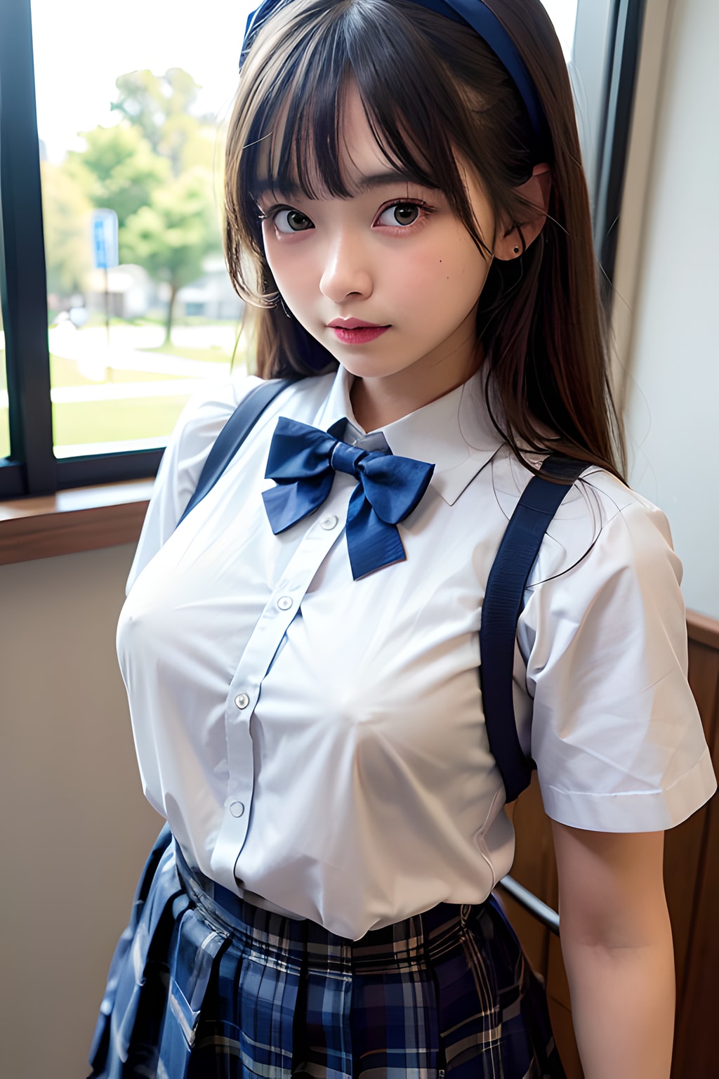 最近学校でノーブラが流行ってるらしい