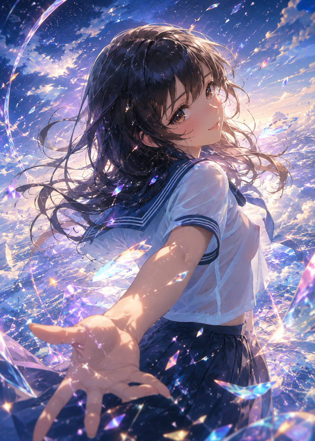 誘う彼女
